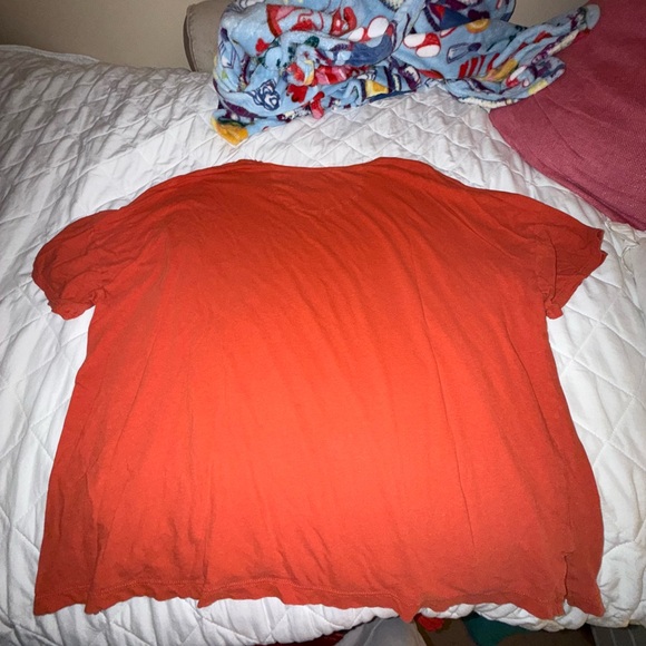 Madewell Orange/red Top - Picture 3 of 3